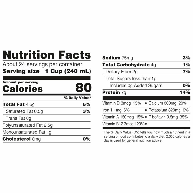 Silk Shelf-Stable Organic Soy Milk, Unsweetened, Dairy-Free, Vegan, Non-GMO Project Verified,32 Fl Oz(Pack of 6) - Image 6