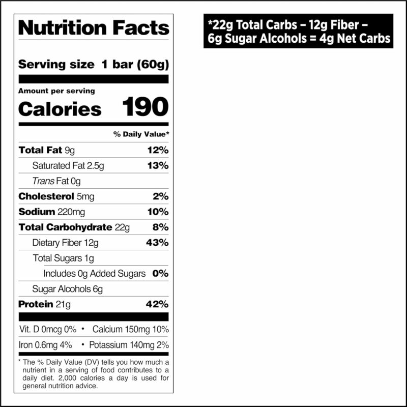 Quest Nutrition Chocolate Chip Dough Cookie Protein Bars, 21g Protein, 1g Sugar, 4g Net Carb, Gluten Free, Keto Friendy, 12 Count - Image 7