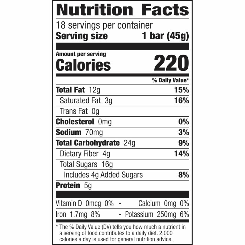 Larabar Peanut Butter Chocolate Chip, Gluten Free Fruit & Nut Bar, 18 Ct - Image 4