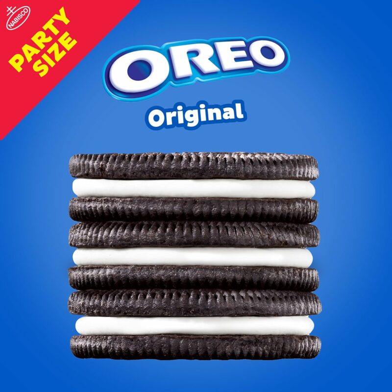 OREO Chocolate Sandwich Cookies, Party Size, 24.16 oz - Image 2