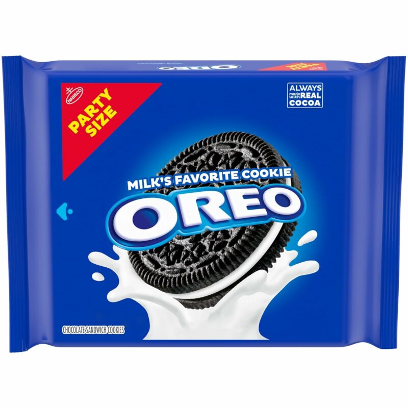 OREO Chocolate Sandwich Cookies, Party Size, 24.16 oz