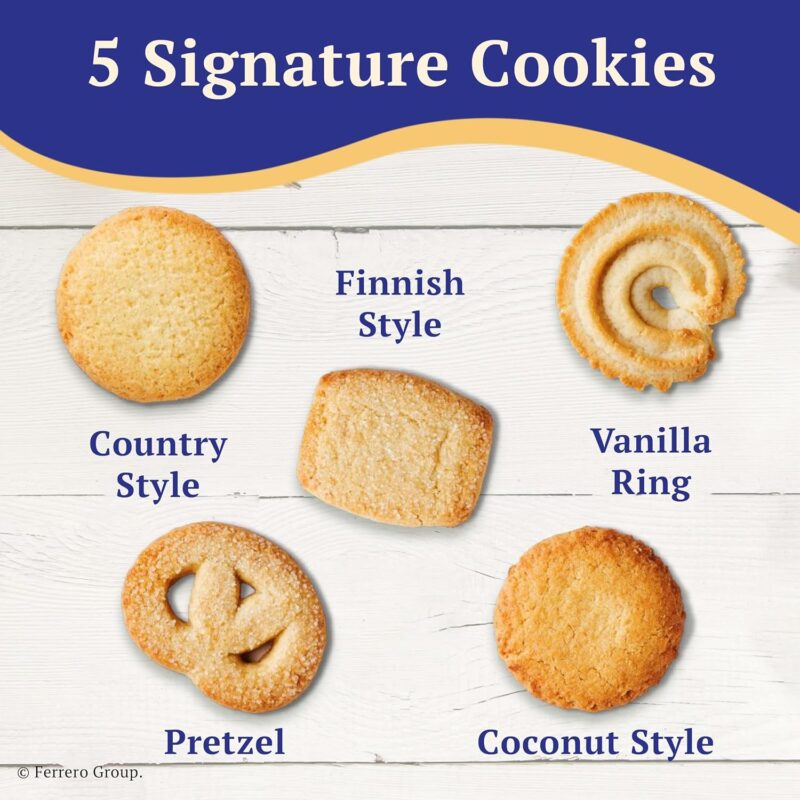 Royal Dansk Danish Cookie Selection, No Preservatives or Coloring Added, 12 Oz. (Pack of 1) - Image 7